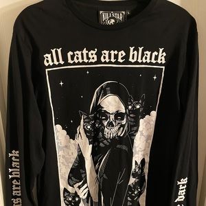 KillStar all cats are black long sleeve